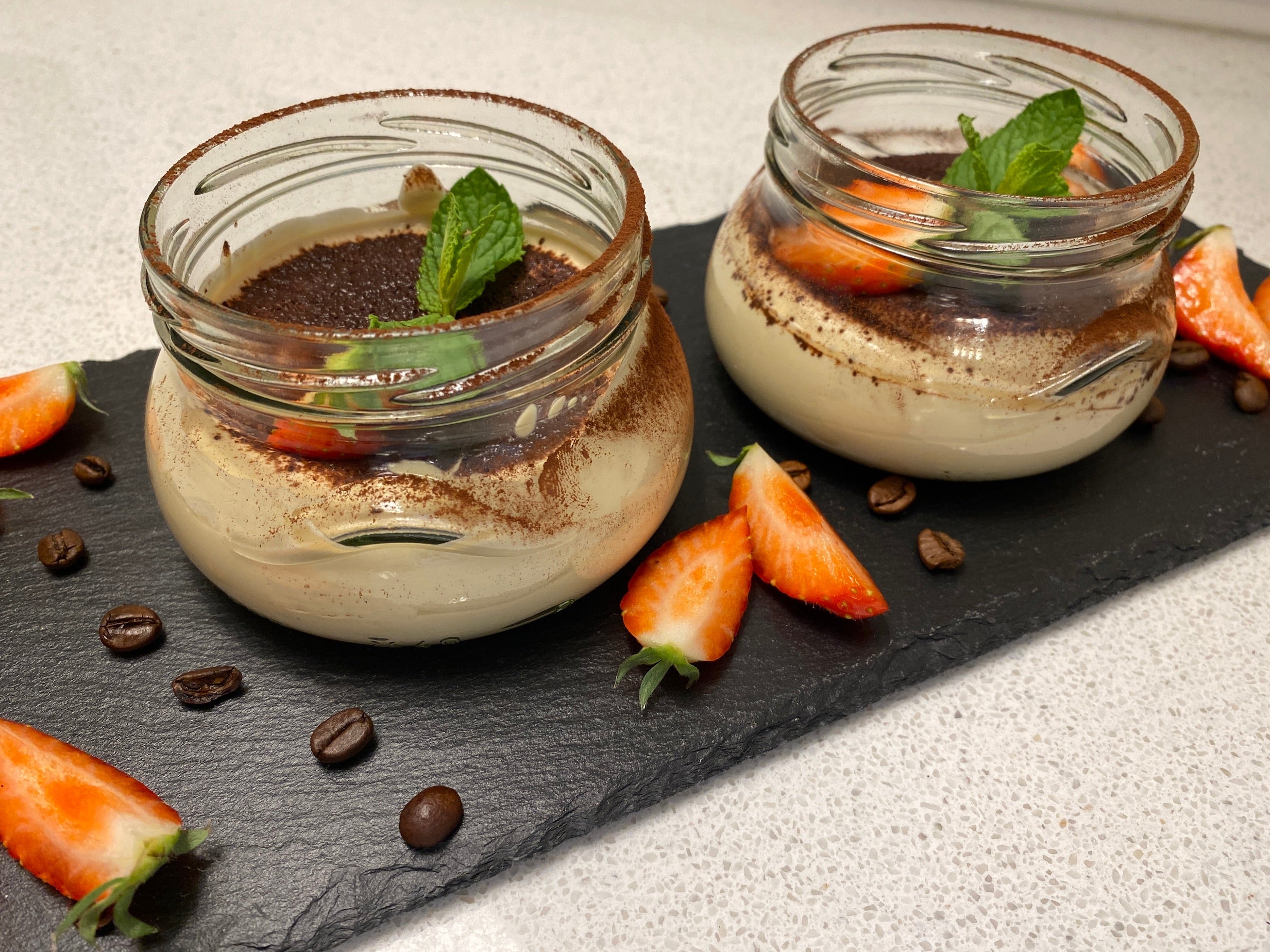 Low Carb Kaffee-Mascarpone Creme - Ein cremig leichter Genuss – TryMoin Low Carb Kaffee-Mascarpone Creme - Ein cremig leichter Genuss – TryMoin