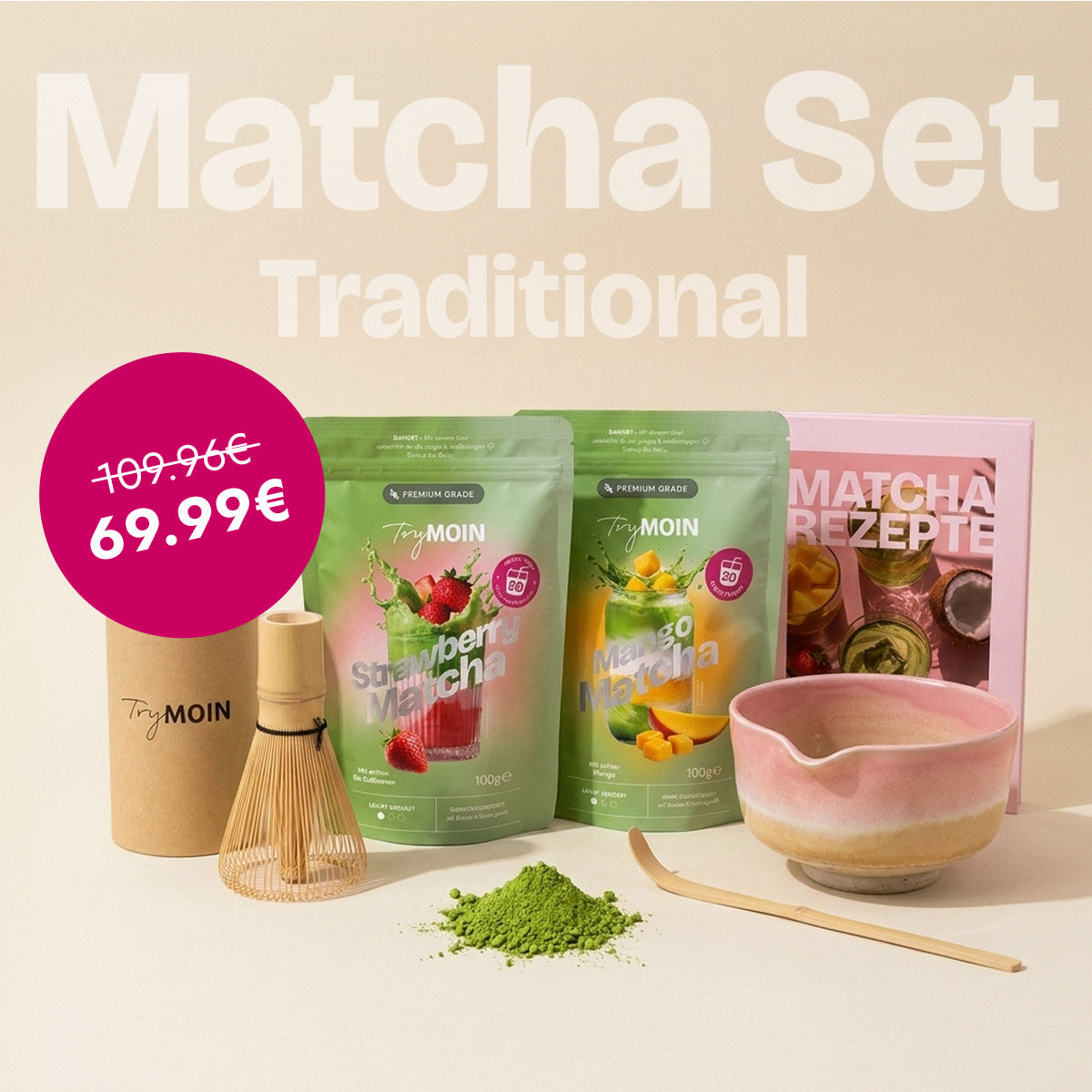 Matcha Probier- und Geschenkset Traditional